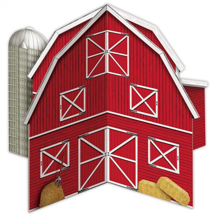 Red Barn Centerpiece