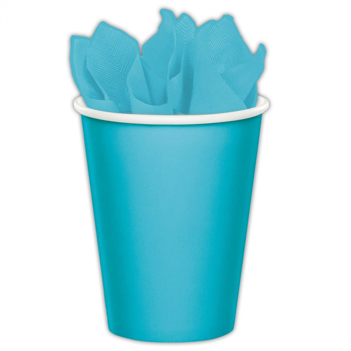 Blue Bermuda 9 oz Cups