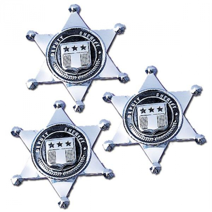 Sheriff Silver Badges
