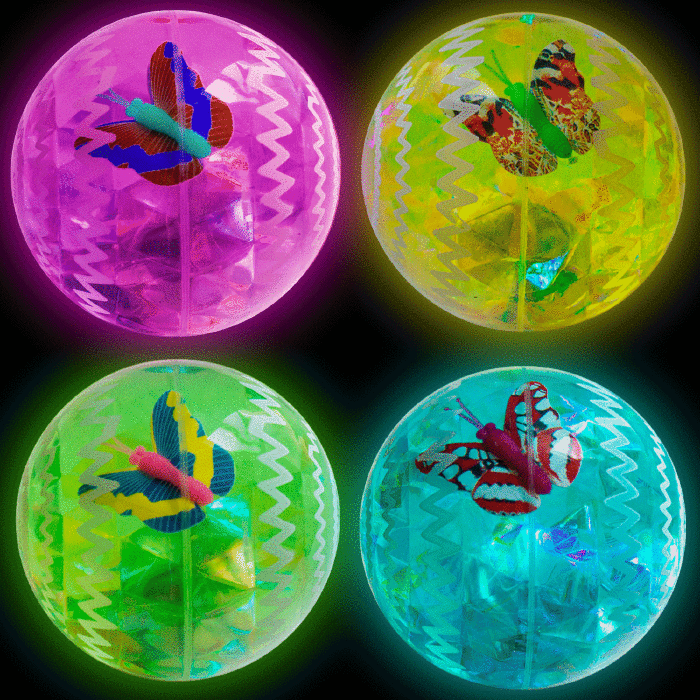 2.5" Light-Up Bounce Balls