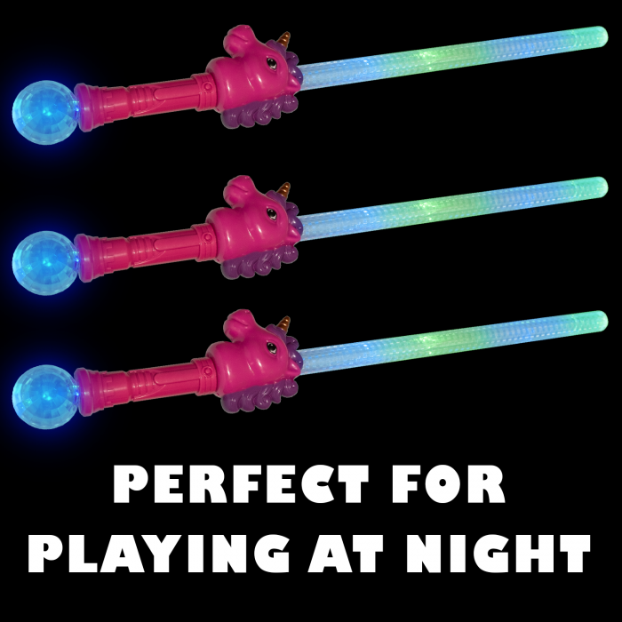 Unicorn Light Up Saber Sword