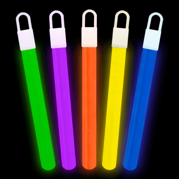 4 Inch Light Sticks - 5 Color Mix
