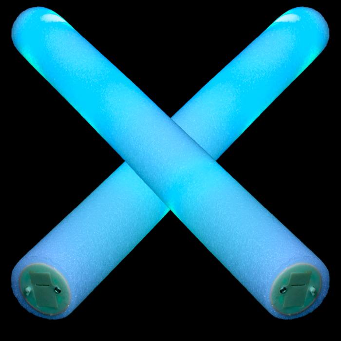 LED Light-Up Foam Stick Baton Supreme- Blue