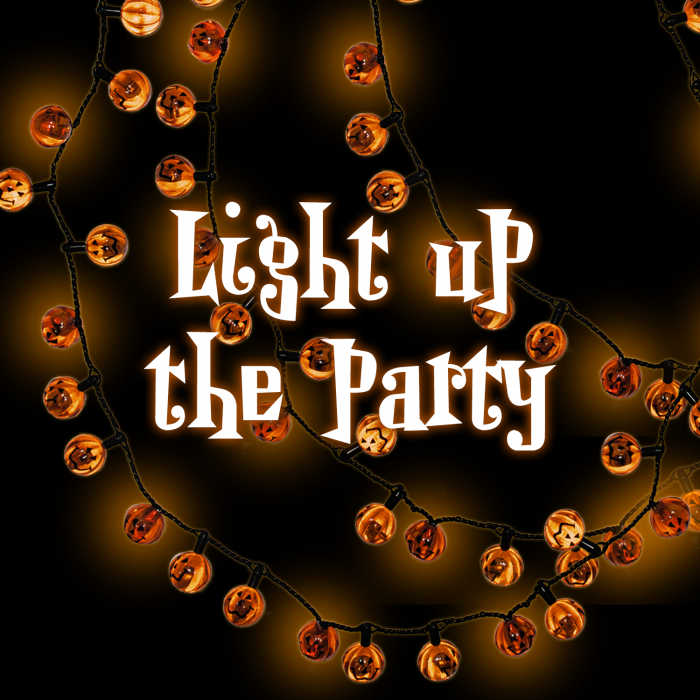 LED Light-Up Pumpkins Necklace- 34 Inch