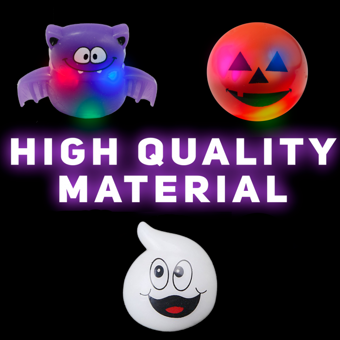 Halloween Ghouls LED Flashing Rings