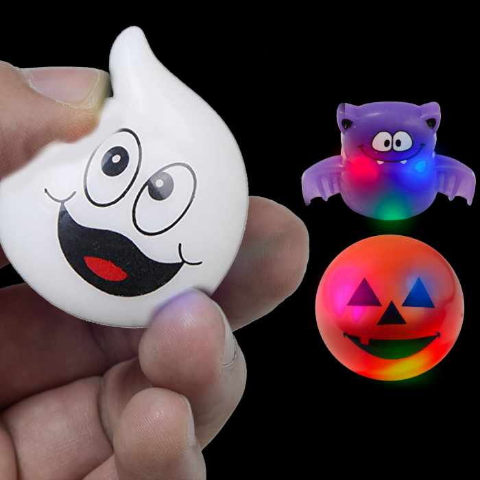 Halloween Ghouls LED Flashing Rings