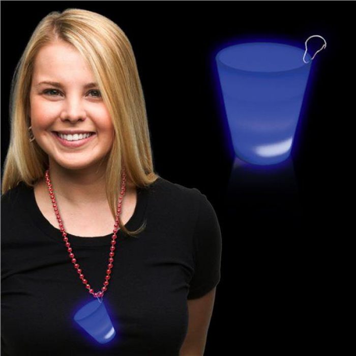 Blue LED  Shot Glass