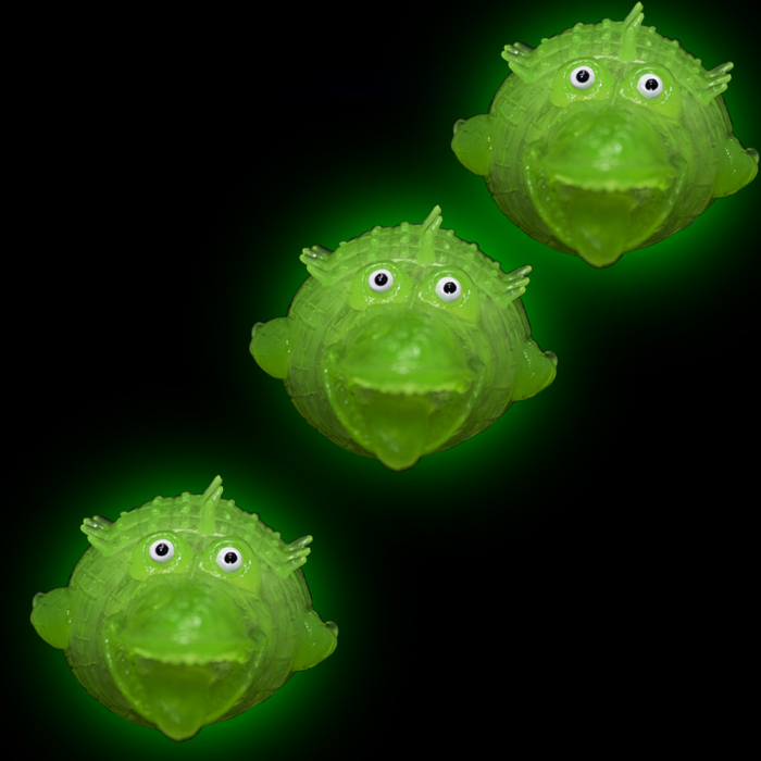 Light-Up Squeezy Bead Aquatic Animals- Green