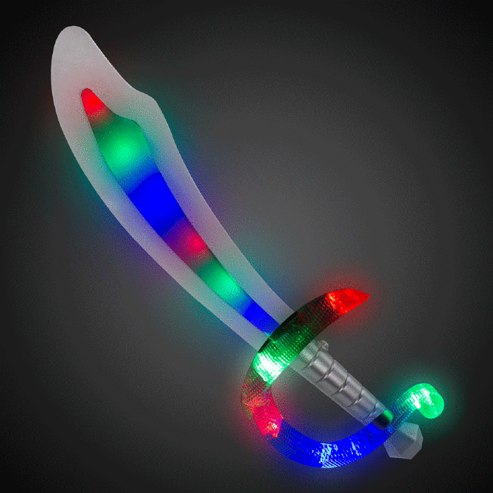 LED Pirate Foam Sword