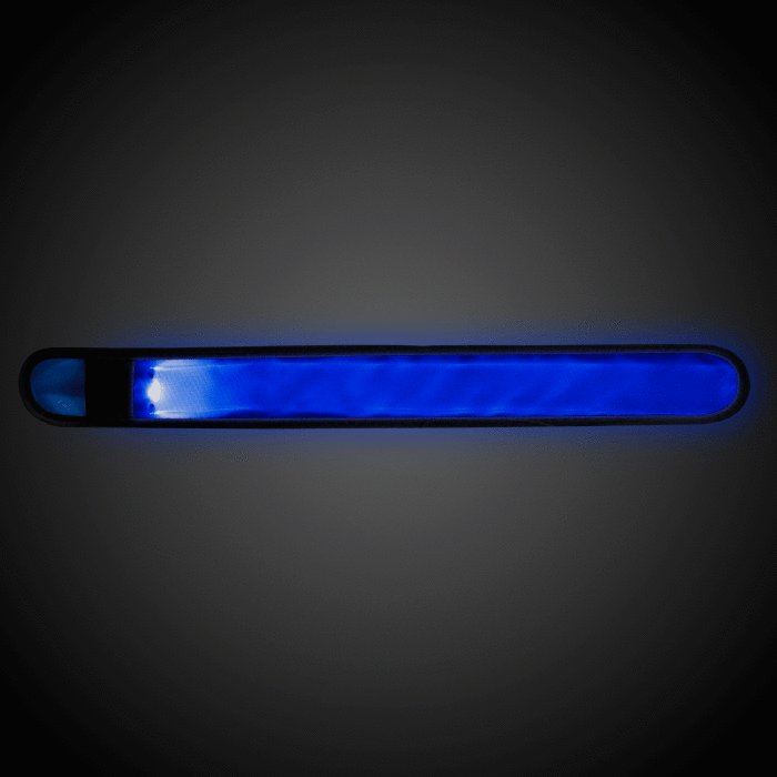 LED Blue Slap Bracelet
