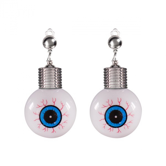 LED Jumbo Eyeball Clip-On Earrings (Per pair)