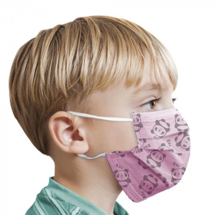 50/Pack 3-Ply Youth Protective Face Mask
