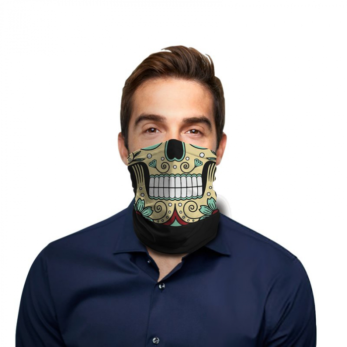 Skull Grin Polyester Gaiter