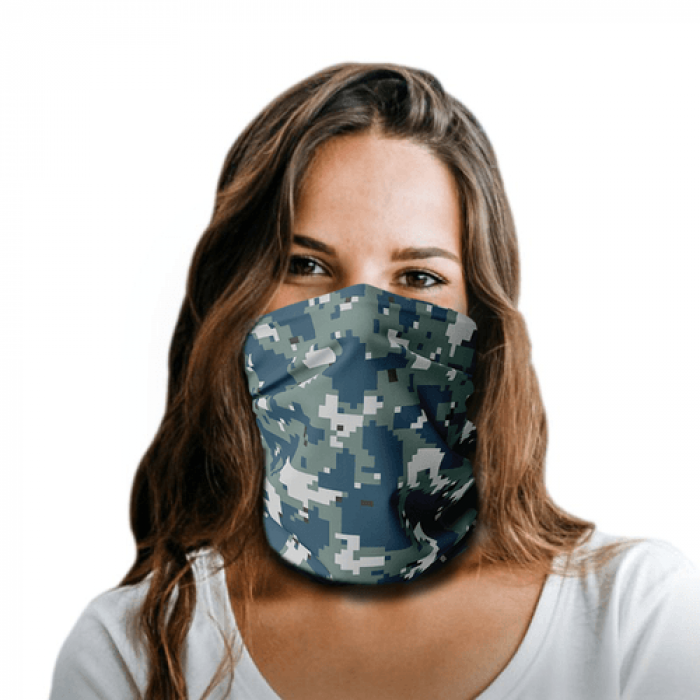 Maze Green Polyester Gaiter