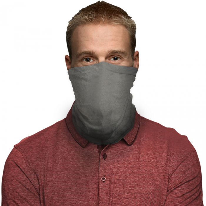Gray Polyester Gaiter