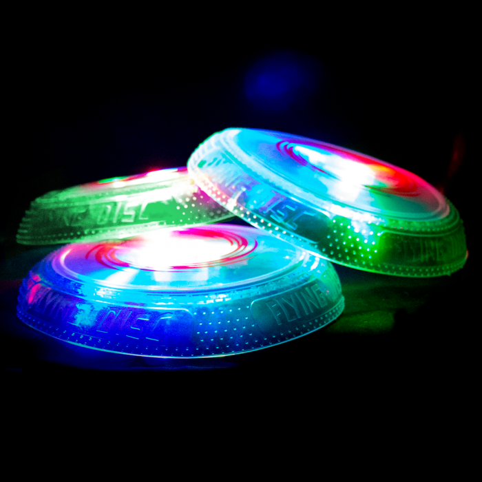 LED Rainbow Flying Disc/Frisbee