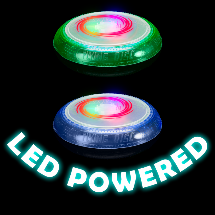 LED Rainbow Flying Disc/Frisbee