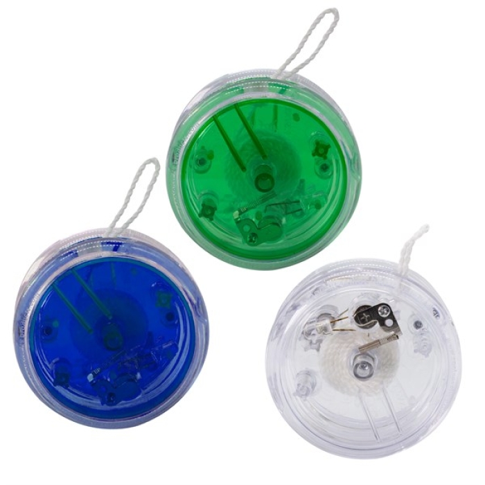 Red LED Yo-Yos - 12 Pack