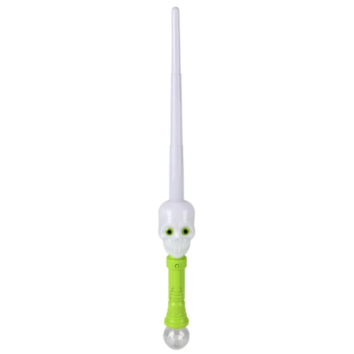 24" Light-Up Expanding Skull Sword
