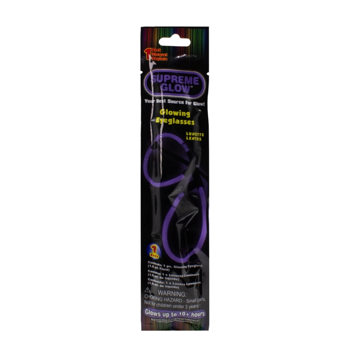 Purple Glow Eyeglasses