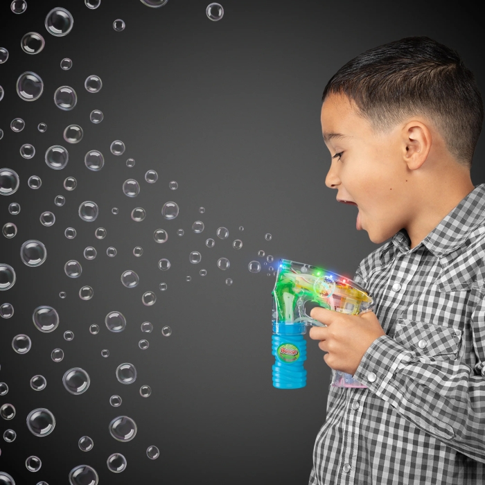 LED 6" Bubble Gun (1 Pcs)