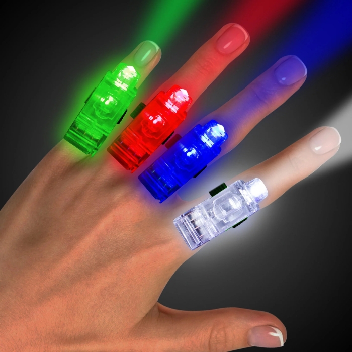 Assorted LED Finger Light Rings (Per 36 pack)