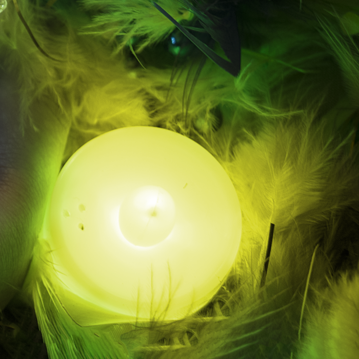 Light Up Tea Light LED Candles- Yellow