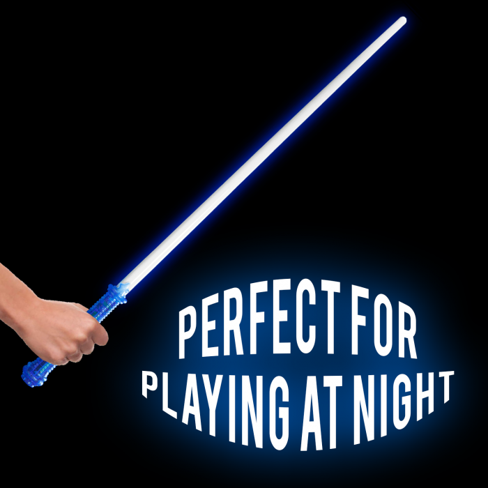 Jumbo Super Blue Light-Up Sword