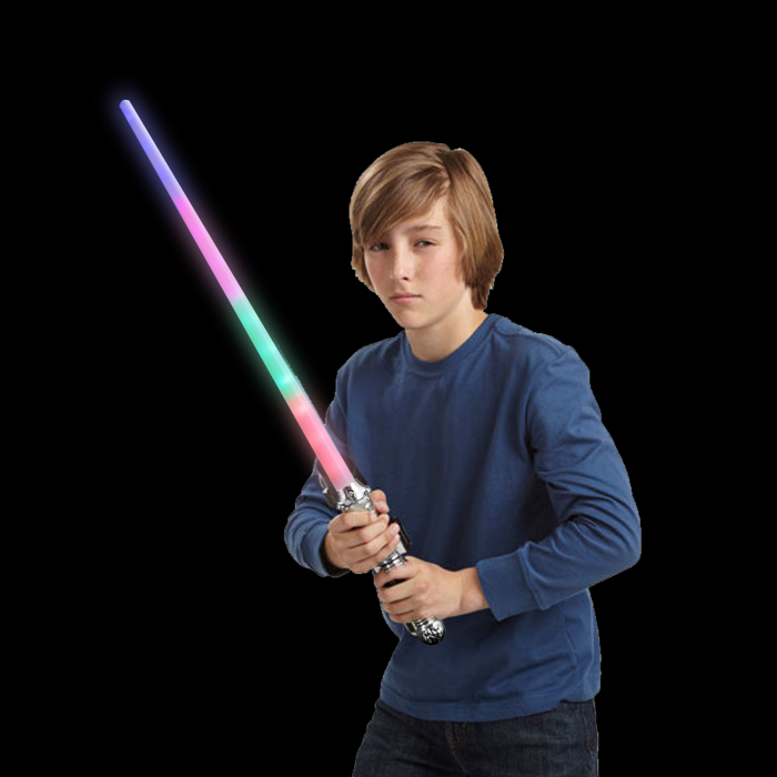 LED Light-Up Magic Prism Sword
