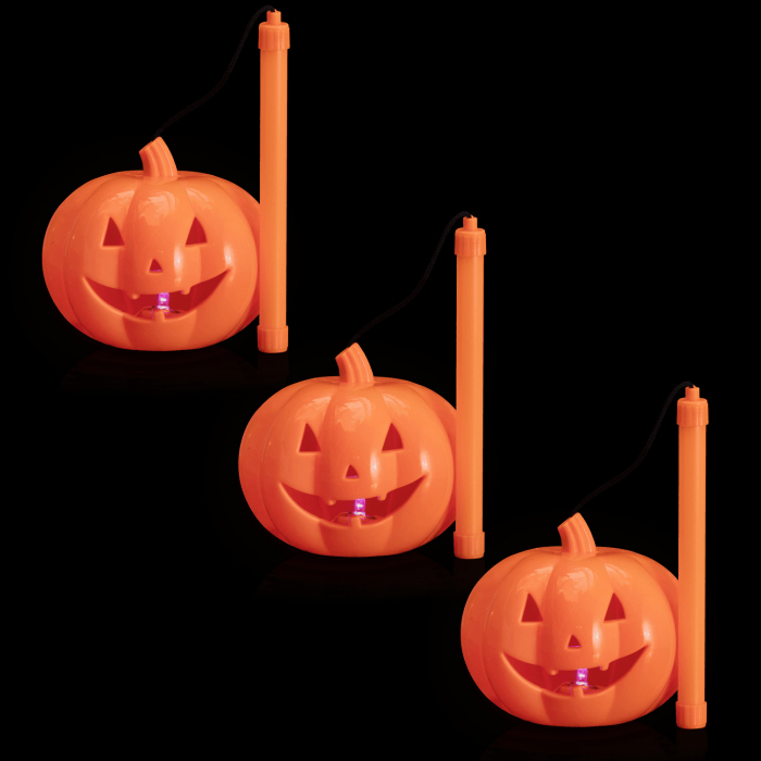 LED Light-Up Pumpkin Lantern