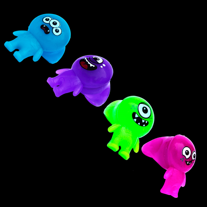 1"Light-Up Monster Rings