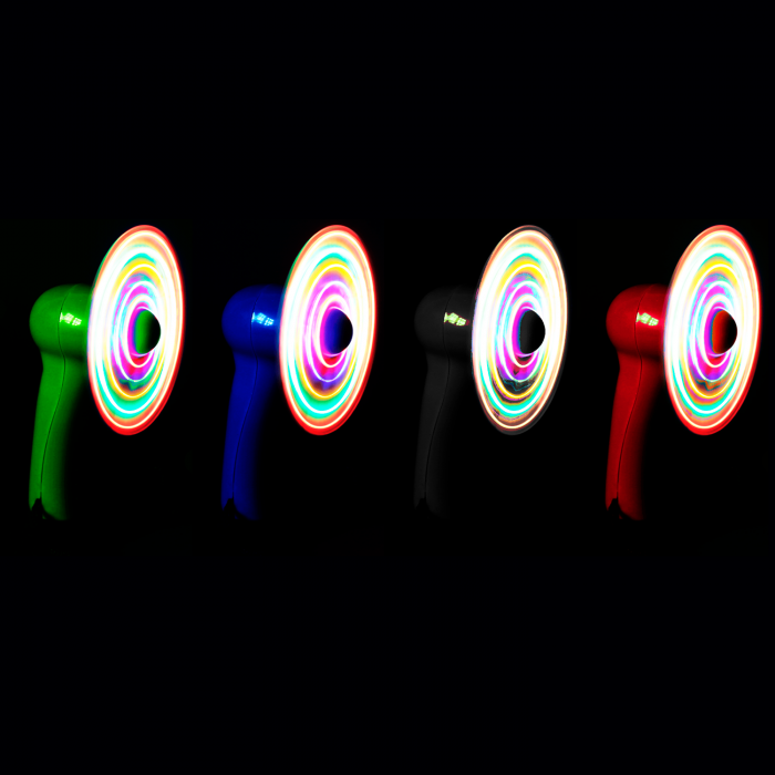 Light-Up Fan Necklaces