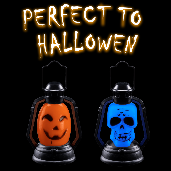 3.75" LED Halloween Lantern