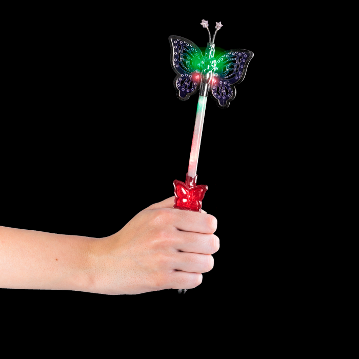 16" Light-Up Butterfly Wand
