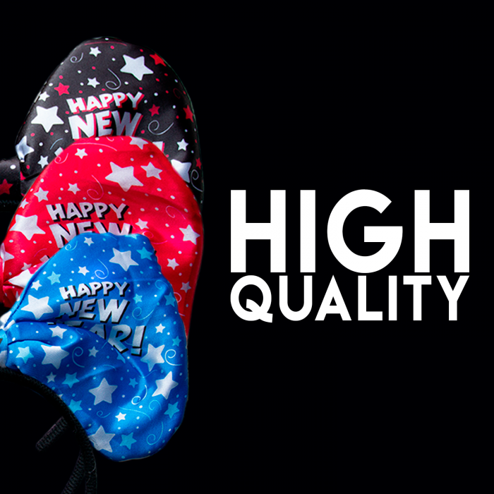 10" New Years Light-Up Bow Headbands