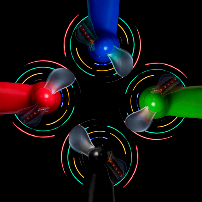 Light-Up Fan Necklaces