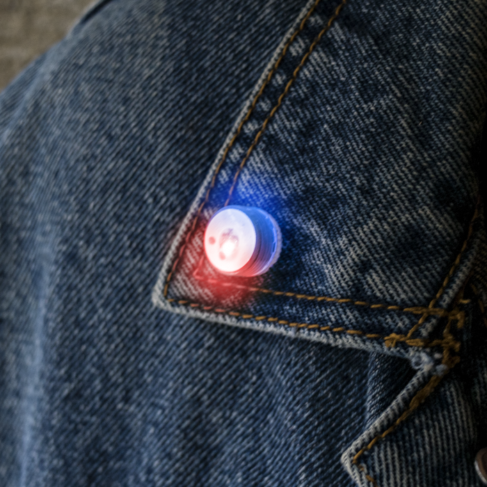LED Blinky Body Light - Blue/Red