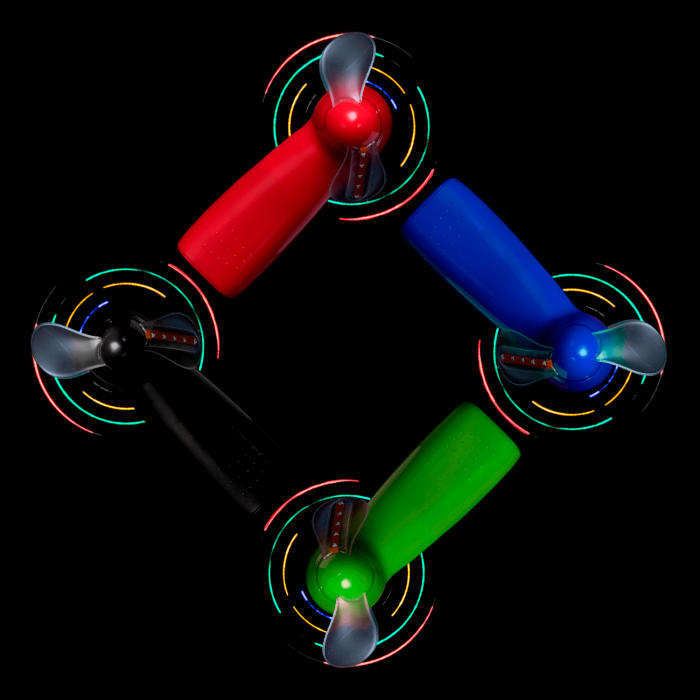 Light-Up Fan Necklaces