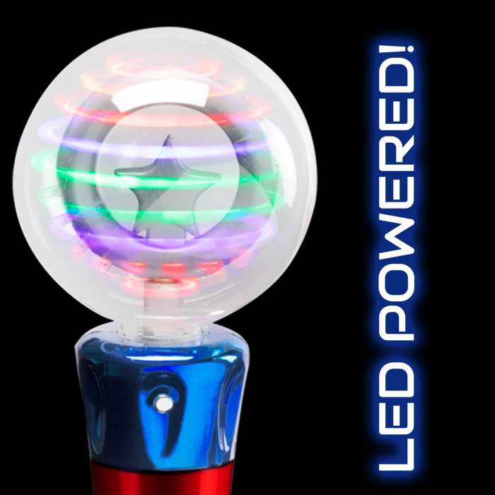 LED Magic Flashing Ball Wand