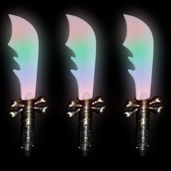 42" Double-Ended Skull Sword