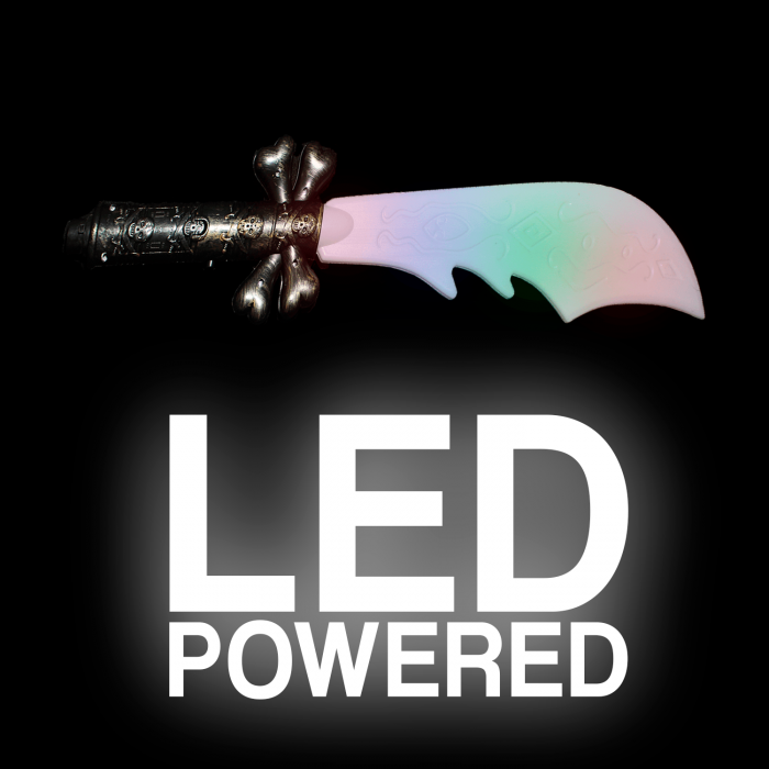 42" Double-Ended Skull Sword