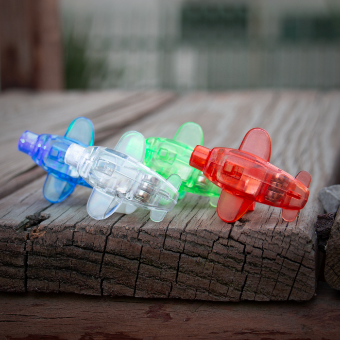 1.5" Light-Up Plane Finger Lights