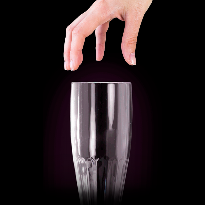 LED Flashing Pilsner Glass with Freezable Base - 12oz