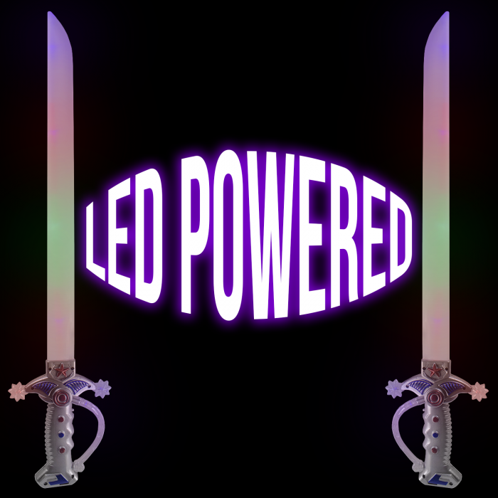 LED Light-up Multicolor Sword