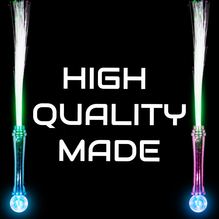 15" Fiber Optic Magic Ball Wands