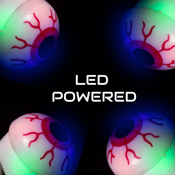Halloween Flashing Eyeball Ring