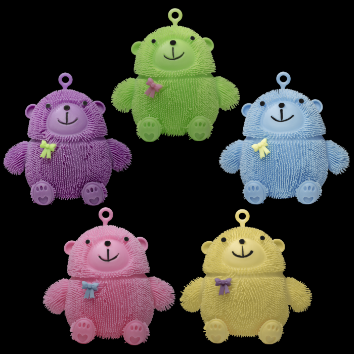 7" Light-Up Puffer Bears