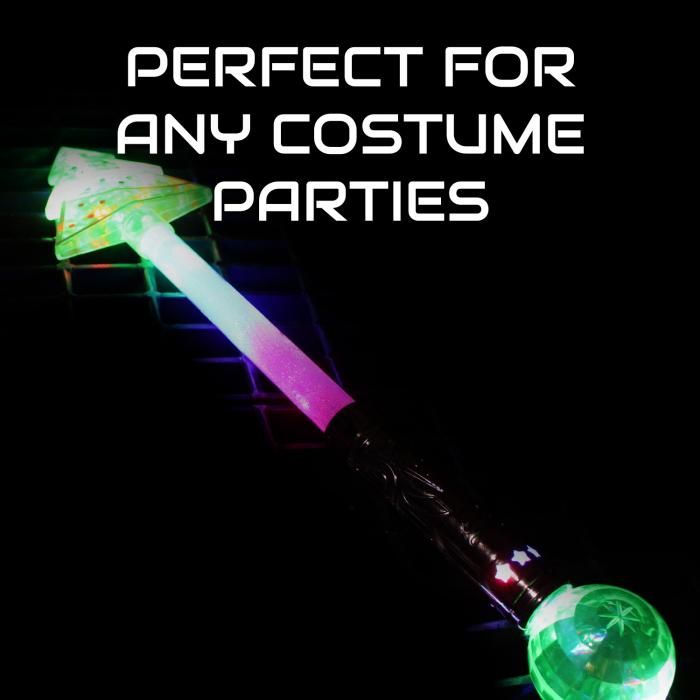 21" Light-Up Christmas Tree Magic Ball Wand 