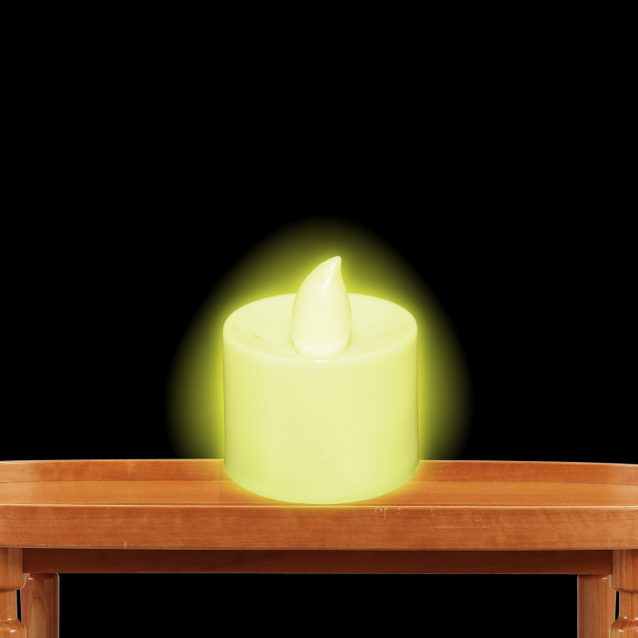Light Up Tea Light LED Candles- Yellow