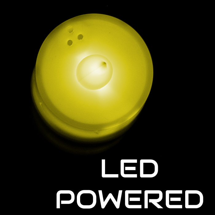 Light Up Tea Light LED Candles- Yellow